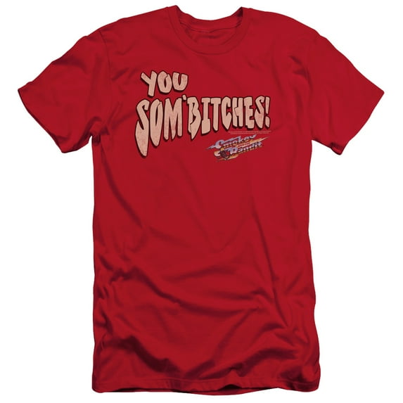 Smokey And The Bandit - Sombitch - Slim Fit Short Sleeve Shirt - Large