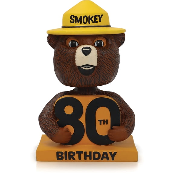 Smokey Bear 80th Birthday Bobblehead