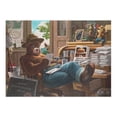 thumbnail image 1 of Smokey Bear, Reading Mail, Vintage Poster (1000 Piece Puzzle, Size 19x27, Challenging Jigsaw Puzzle for Adults and Family, Made in USA), 1 of 4