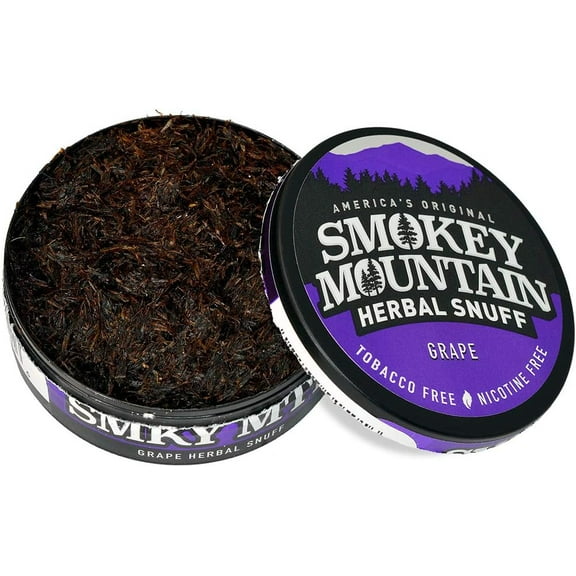 Smokey Mountain Herbal Long Cut Grape 1 Can
