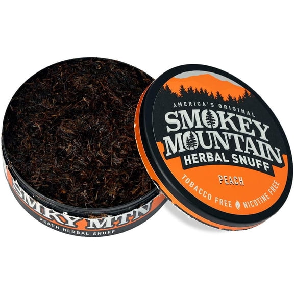 Smokey Mountain Herbal Long Cut Peach 1 Can