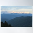thumbnail image 1 of Smokey Mountains Gatlinburg Tennessee Poster Wall Art, Modern Wall Decor, 8x12 UNFRAMED, 1 of 3