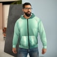 thumbnail image 1 of 'Smokey Night' Unisex Zip Hoodie (AOP), 1 of 5
