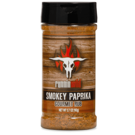 Smokey Paprika Seasoning | Smoked Paprika balanced out with brown sugar, spices, and a hint of natural smoke flavor | Runnin Wild Foods, 5.7 ounces