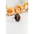 thumbnail image 1 of Smokey Quartz Thanks Ring-Big Smoky Stone Cocktail Ring-Solitaire Statement Ring-925 Solid Sterling Silver Jewelry Handmade Ring-Ring, 1 of 11