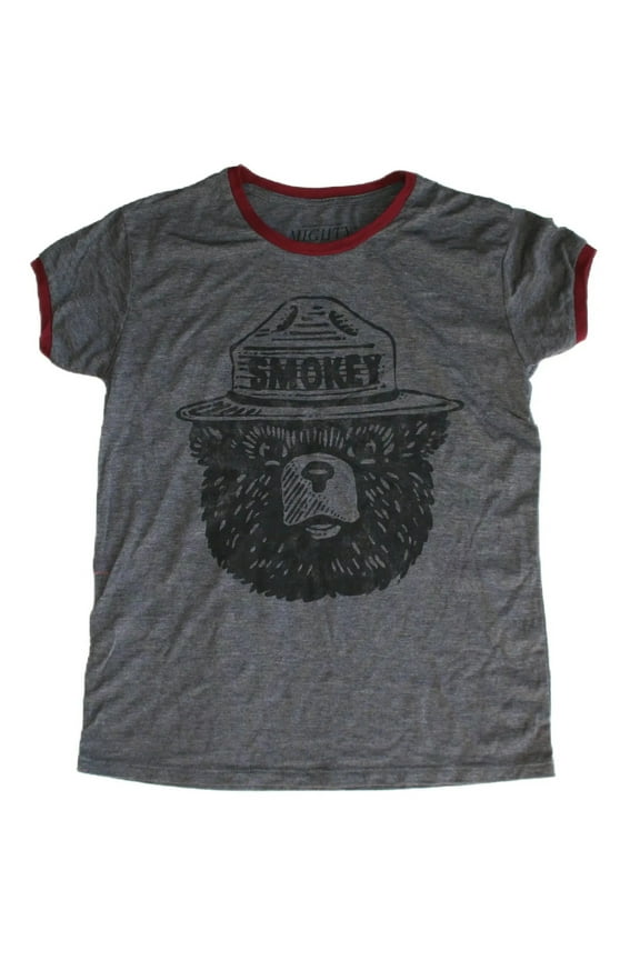 Smokey The Bear Junior Women's T-Shirt (Medium)