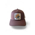 thumbnail image 1 of Smokey The Bear Trucker Hat - Brown on Khaki, 1 of 5