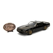 Smokey and The Bandit 124 1977 Pontiac Firebird Die-cast Car with Belt Buckle Coin Play Vehicles