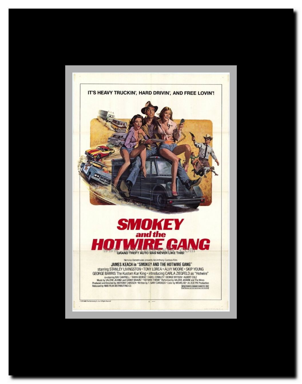 Smokey & the Hotwire Gang Framed Movie Poster