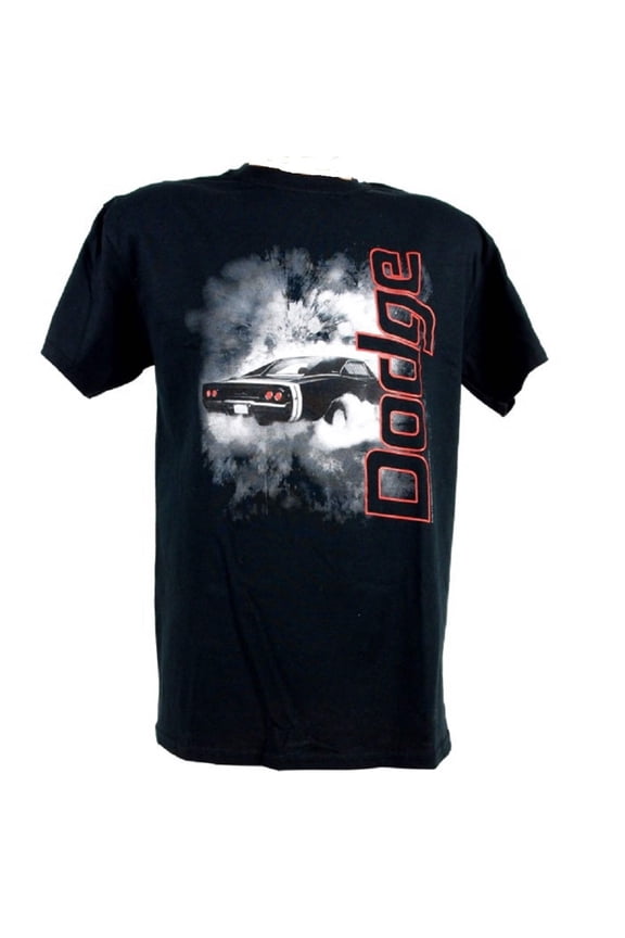 Smokin' Dodge Charger Men's T shirt Licensed by Mopar Hot Rod