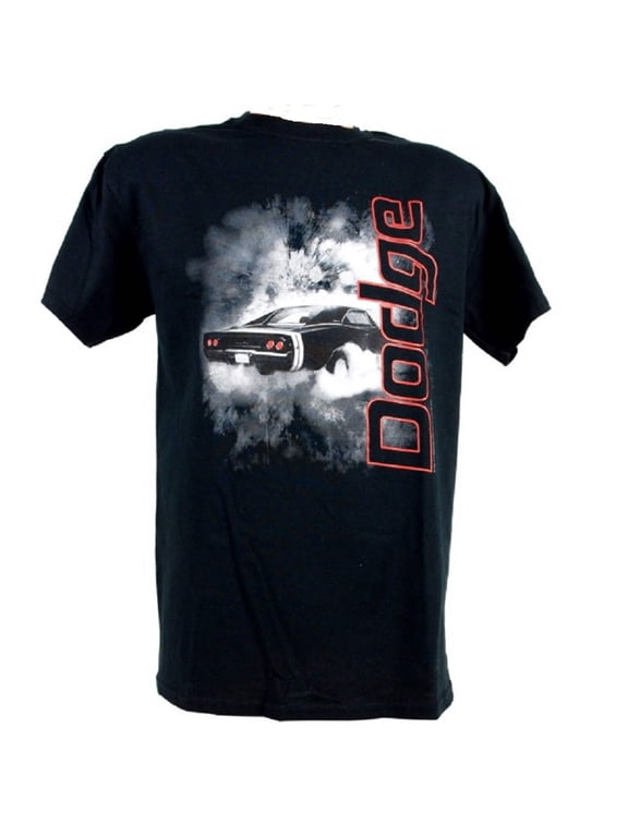 Smokin' Dodge Charger Men's T shirt Licensed by Mopar Hot Rod
