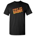 thumbnail image 1 of Smokin Hot Daddy Sarcastic Humor Graphic Novelty Funny Tall T Shirt, 1 of 3