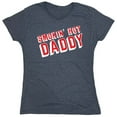 thumbnail image 1 of Smokin Hot Daddy Sarcastic Humor Novelty Funny Women's Casual Tees, 1 of 3