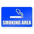 thumbnail image 1 of Smoking Area Sign, 1 of 1