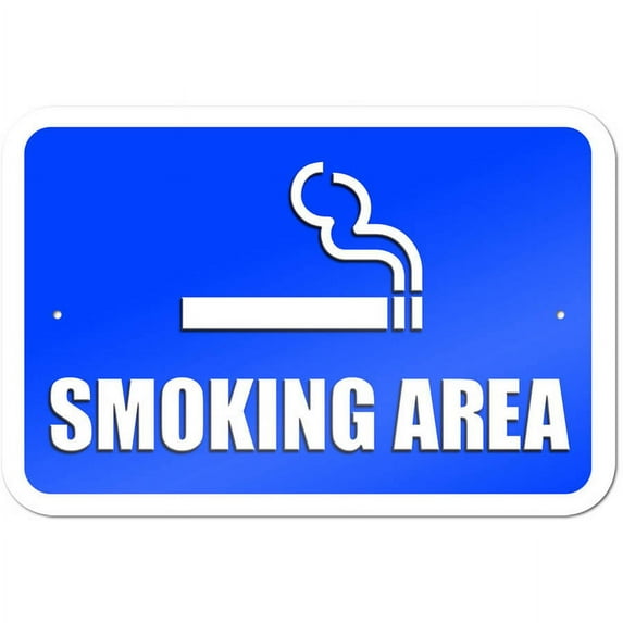 Smoking Area Sign