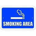 thumbnail image 1 of Smoking Area Sign, 1 of 1