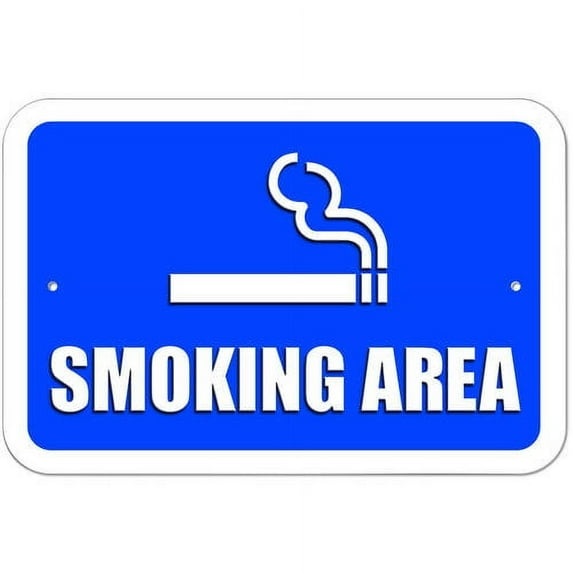 Smoking Area Sign