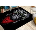 thumbnail image 1 of Smoking Chimp Rugs, Man Cave Rugs, Chimp Rugs, Modern Rug, Housewarming Gift, Gift Rug, Runner Rug, Nursery Rug, Colorful Rug, Monkey Rug, 3.9'x5.9' - 120x180 cm, 1 of 5