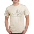 thumbnail image 1 of Smoking Hypocrisy T-Shirt Men -Wilfred Hildonen Designs, Male Large, 1 of 4