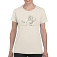 thumbnail image 1 of Smoking Hypocrisy T-Shirt Women -Wilfred Hildonen Designs, Female x-Large, 1 of 4