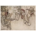 thumbnail image 1 of Smoking Large Pipe Poster Print By Mary Evans Picture Libraryarthur Rackham (36 X 24), 1 of 3