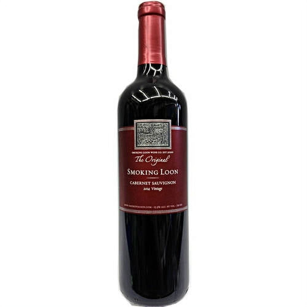 Smoking Loon Cabernet Sauvignon California Red Wine, 750 ml Bottle, 14% ABV