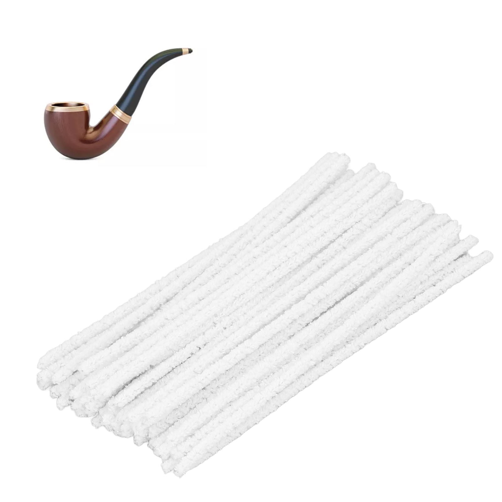 Smoking Pipe Cleaners, 200Pcs Blend Cotton Rods Tobacco Smoke