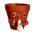 Smoking Pot Growers,Artificial Resin Mini Plant Pots, Indoor Plant Pots