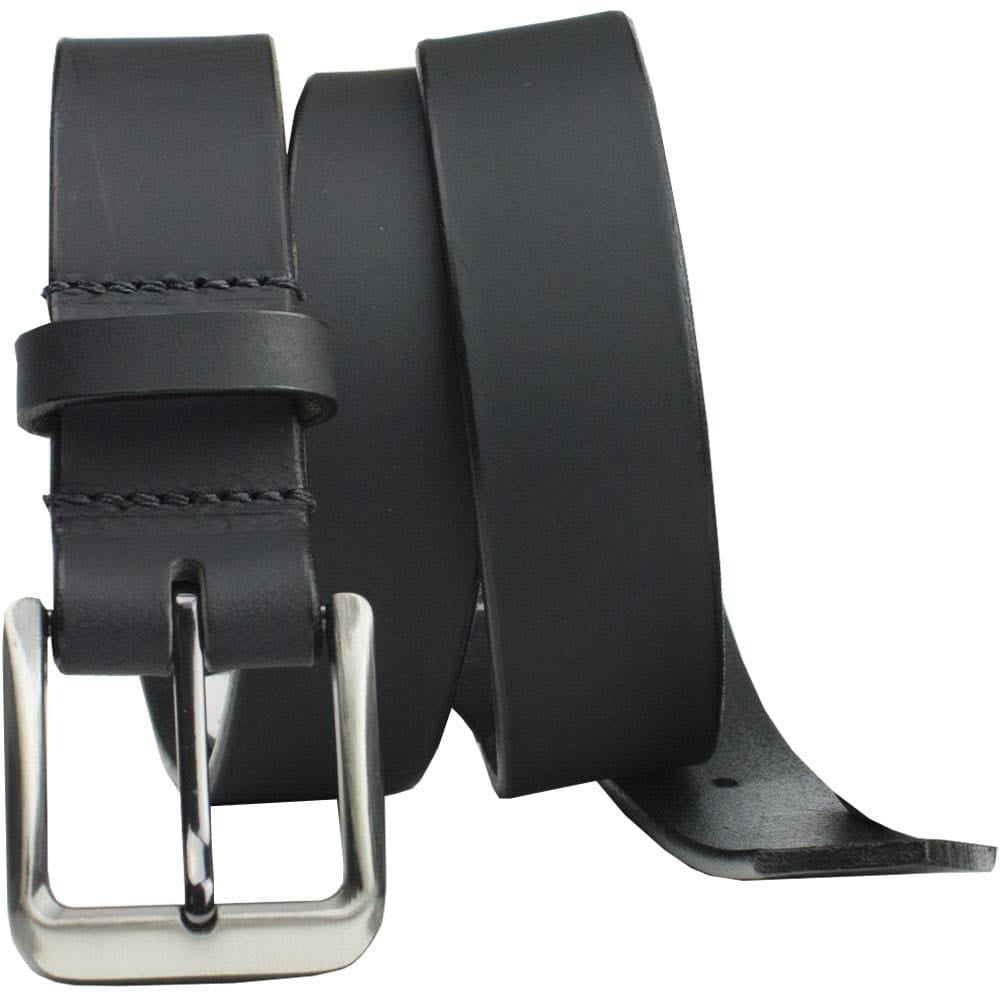 Falari Replacement Genuine Leather Belt Strap Without Buckle Snap on Strap  1.5 Wide 8005 