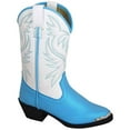 thumbnail image 1 of Smoky Mountain Boots Children Girls Lily White/Blue Faux Leather 11.5 D, 1 of 2