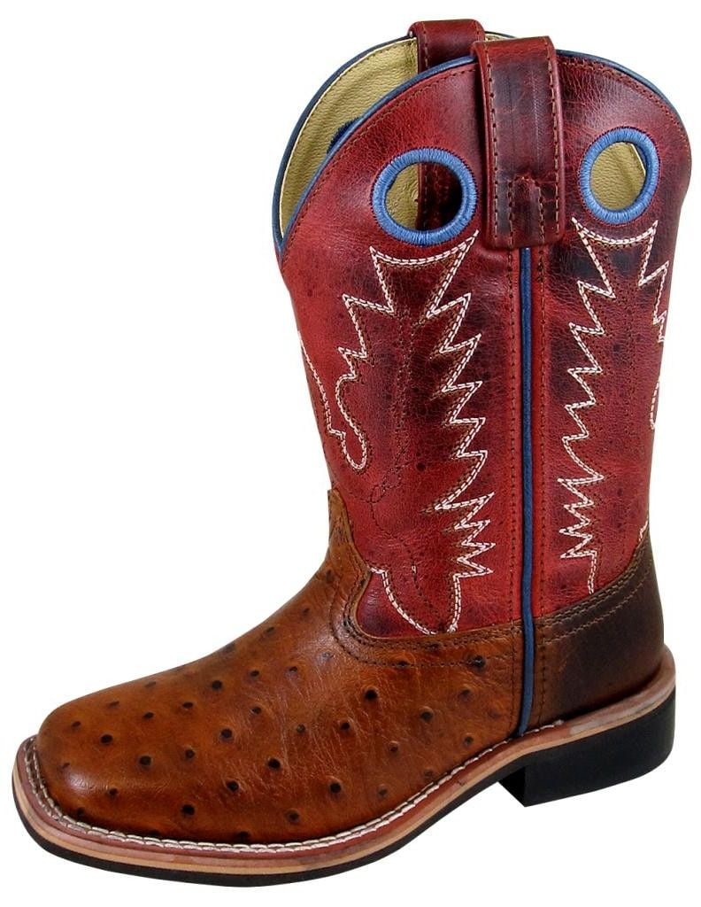 Boys red top cowboy boots