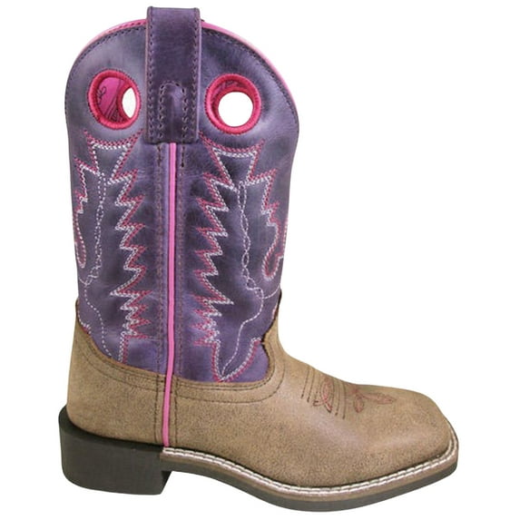 Smoky Mountain Girls' Little Tracie Western Boot Broad Square Toe - 3122Y 7 D