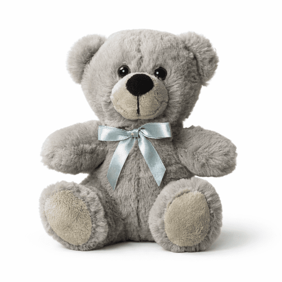 Smoky Mountain Gray 6 Inch Teddy Bear Plush Colorama Stuffed Animal Soft Toy