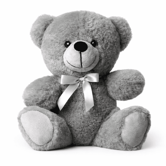 Smoky Mountain Gray 9 Inch Teddy Bear Plush Colorama Plus+ Stuffed Animal Soft Toy