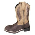 thumbnail image 1 of Smoky Mountain Western Boots Boys Ranger Leather Square Toe Brown 3090C, 1 of 4