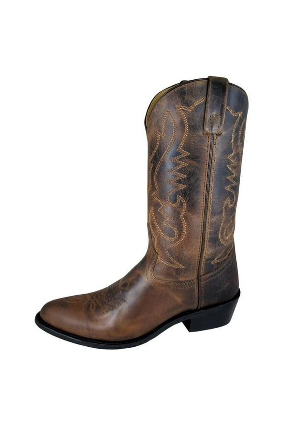 Smoky Mountain Western Boots Mens Denver Rubber Sole Brown 4435
