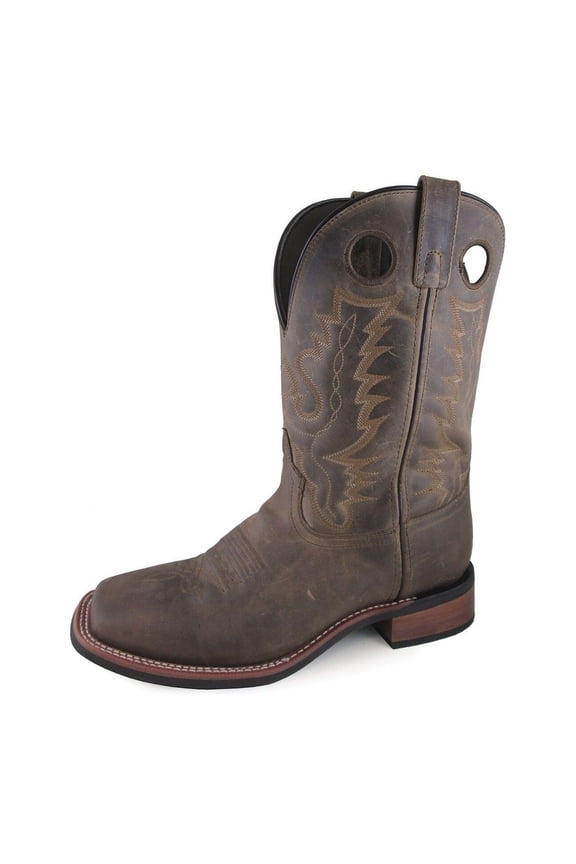 Smoky Mountain Western Boots Mens Duke Brown Oil Distress 4913