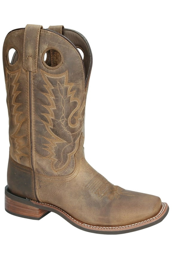 Smoky Mountain Western Boots Mens Duke Brown Oil Distress 4913