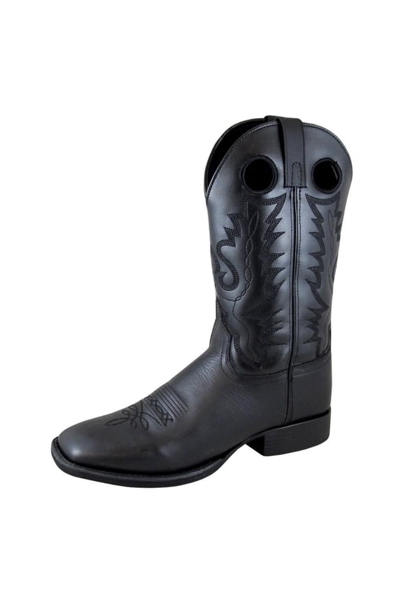 Smoky Mountain Western Boots Mens Outlaw Square Toe Black 4056