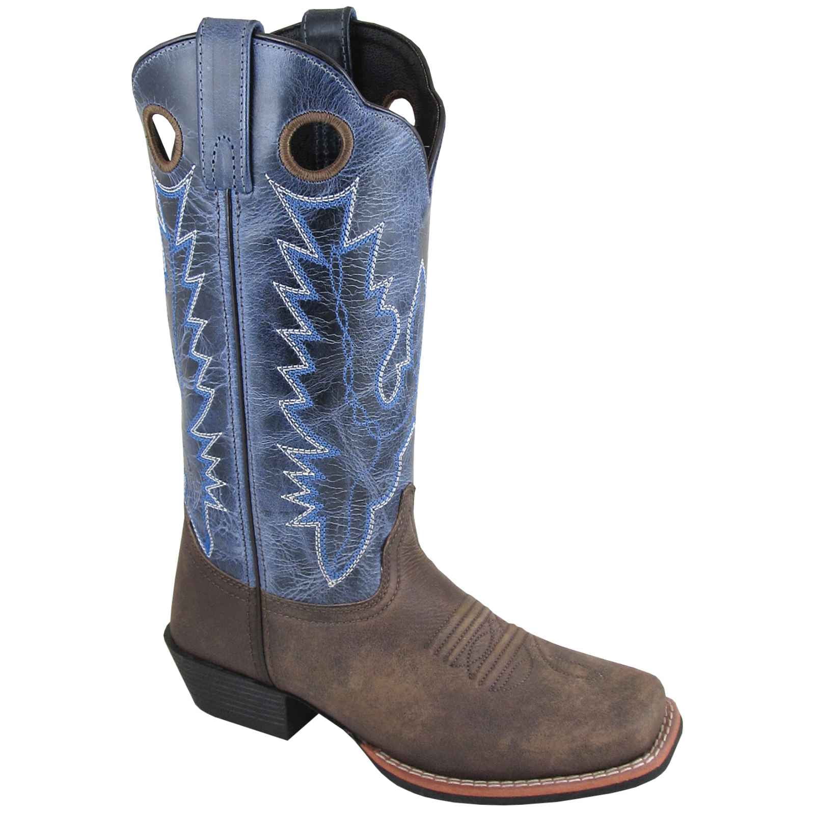 Navy shop cowboy boots