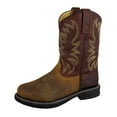 thumbnail image 1 of Smoky Mountain Work Boots Boys Buffalo Brown Distress 2470C, 1 of 5
