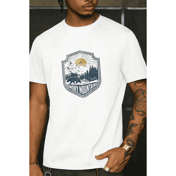 Smoky Mountains Scenic Hiking Nature Adventure Relax Peace Hoodie Unisex T-shirt.PNG V90071 up to size 5XL