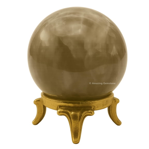 Smoky Quartz Crystal Ball Sphere 2" Inches