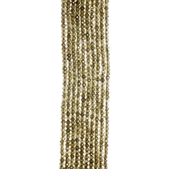 Smoky Quartz Rondells