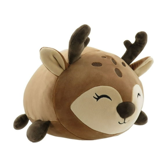 Smoochy Pals 15-Inch Baby Deer - Cuddly Snuggly Huggable Soft Plush Children's Toy Unisex (613723U)