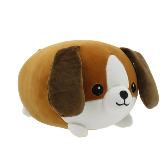Smoochy Pals 15-Inch Dog With Big Ears- Cuddly Snuggly Huggable Soft Stuffed Plush Children's Toy Unisex (830361B)