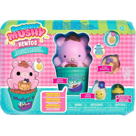 Smooshy Mushy Series 1 Harper Hippo Playset