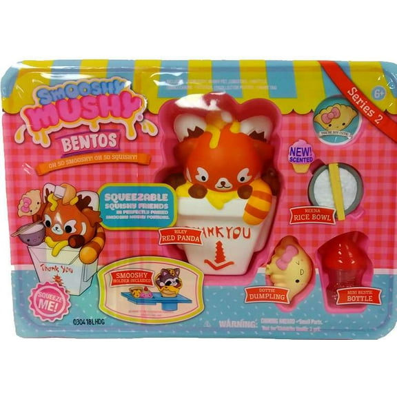 Smooshy Mushy Series 2 Riley Red Panda Playset