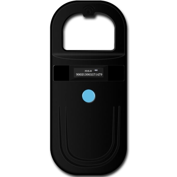 Smoostart Microchip Scanner, ISO11784/85/FDX-B/EMID 128 Records Data Storage Upload to PC, Pet Microchip Scanner Reader for Dog/Pet/Cat/Pig/Animal