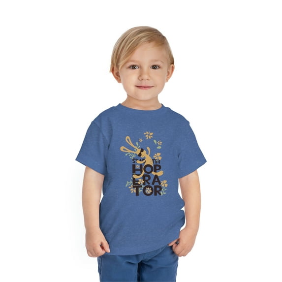 Smoot Hop era tor Jumping Rabbit Toddler Short Sleeve Tee